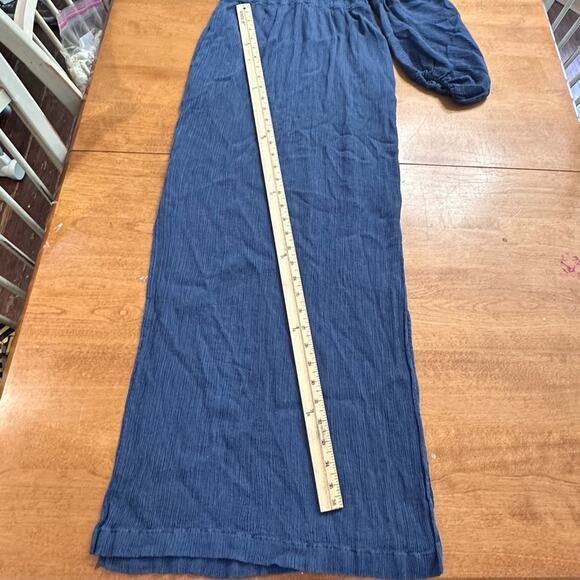 Mara Hoffman Nami Maxi Dress Blue Size XS/Small Boho REVOLVE Floor Length Fairy - Picture 13 of 13